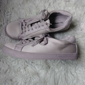 Light purple shoes
